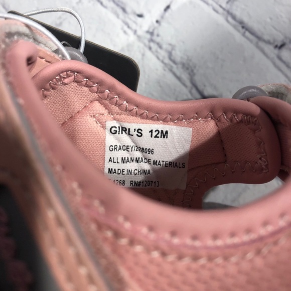 NIB! KIDS Eddie Bauer Gracey Sandal Pink & Gray - Picture 9 of 11